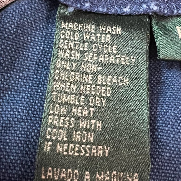 Lauren Ralph Lauren Flat Front Blue Denim Walking Shorts Women's Size 20W - Picture 9 of 10